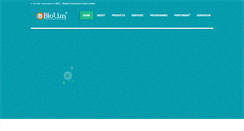 Desktop Screenshot of biolim.org